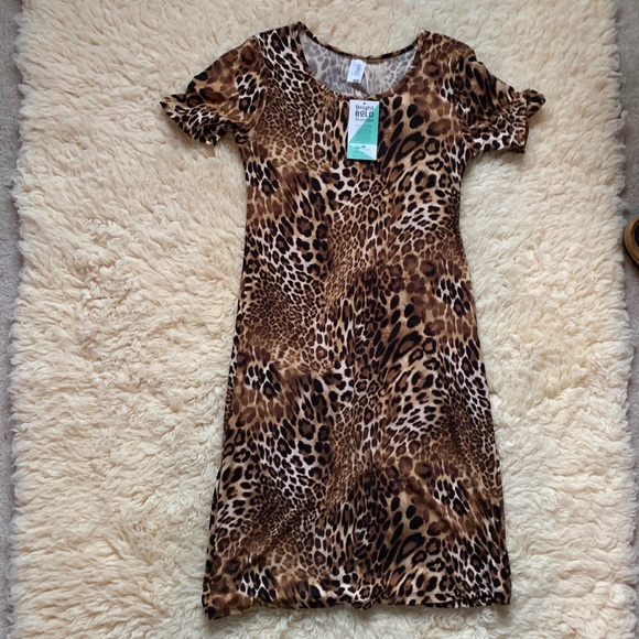 Leopard Print Dress - Picture 3 of 7